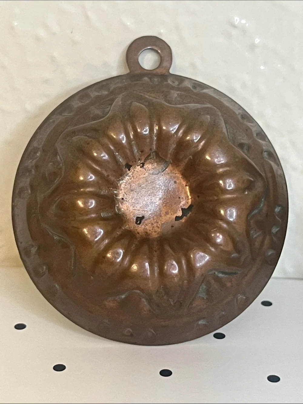 Antique Copper Wall Molds - Decorative Home Wall Decor (Copper) - Set of 3